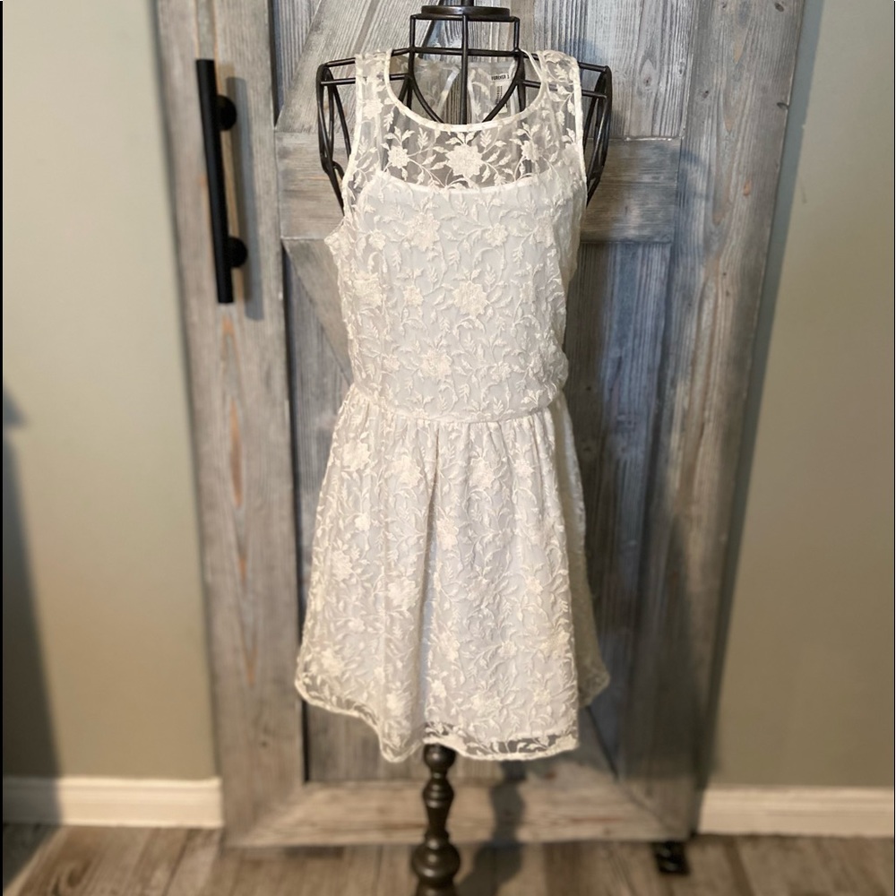 Off white lace dress!
